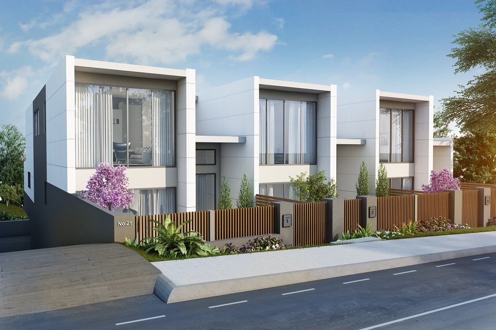 Architect Designed Cube Townhouses in Terrigal 001