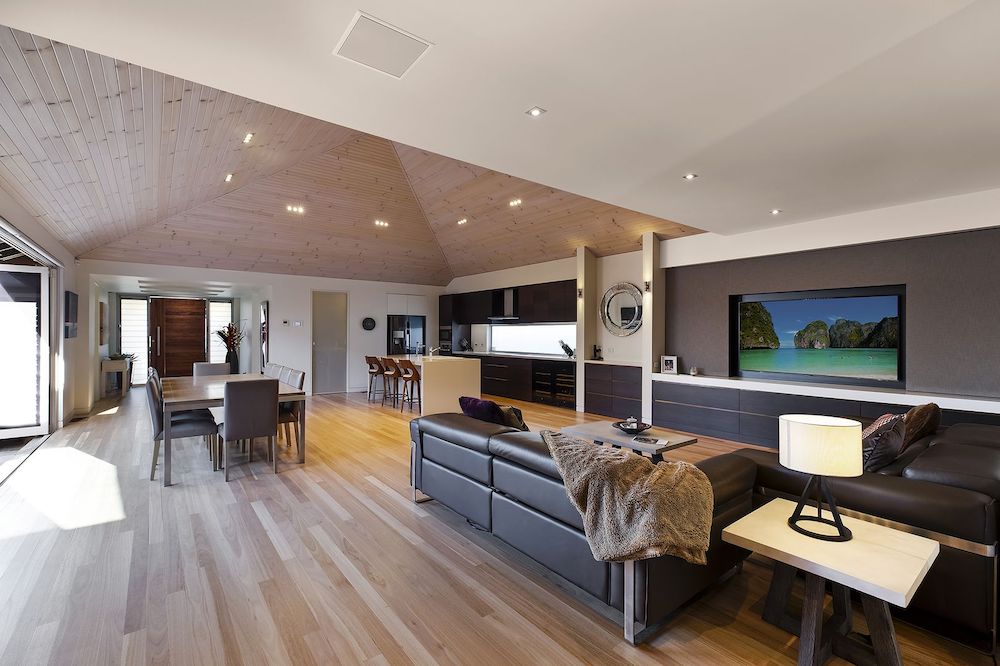 Timber House Living Space